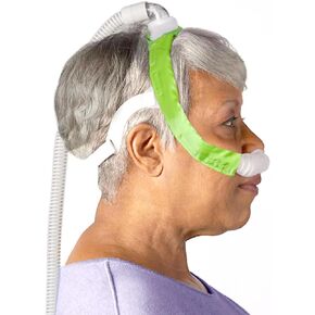 2 Pack Satin CPAP Strap Covers Silk CPAP Frame Cover to Protect Hair Reduce Lines and Hair Pulling for DreamWear or ResMed AirFit