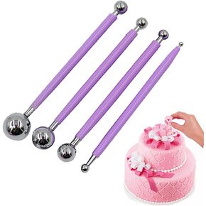 Clay Tools Sculpting, Clay Sculpting Tools, Polymer Clay Tools, Cake Decorating Tools, Modeling Tools Double Ended DIY Kit for Cake Fondant Gum Paste Clay Ceramic Pottery Shaping Sculpting Carving