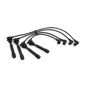 uxcell 671-4239 Car Engine Spark Plug Cable Ignition Wire Set of 4 for Hyundai 2004-2009 for Kia for Tucson 4 Cylinder