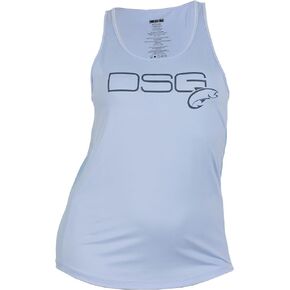 DSG Outerwear Women's Razor Back Fishing Tank Tops | UPF 50+, Moisture Wicking, Quick Dry
