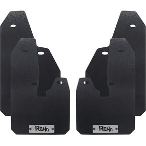 أغطية طين رينو، حماية رواسب المركبات الثقيلة للسائق والراكب، واقيات رذاذ جانبية متوافقة مع 2010-2018 1500 2500 3500 SRW Truck Classic (أمامي وخلفي، 4 قطع) in Kuwait