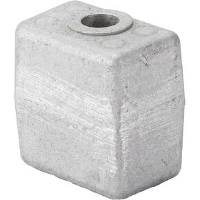 Zinc Alloy Anode Block, Waterproof 436745 Oxidation Resistance for Lower Unit for Gearcase Replacement for Johnson Outboard Engine 60 To 300