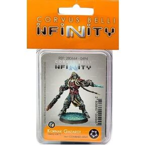 Infinity Miniatures - Infinity: Combined Army: Kornak Gazarot - Unpainted Miniature by Corvus Belli – Compatible with Infinity and Other Tabletop RPG TTRPG in Saudi Arabia