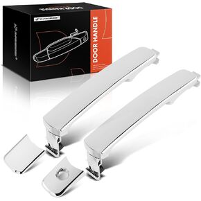 A-Premium - Exterior Door Handles Front Driver & Passenger Side - Compatible with Nissan & Infiniti Models - Rogue 10-15, Murano 03-07, FX35 FX45 03-08 - Without Smart Key - Replace# 80640-CA012