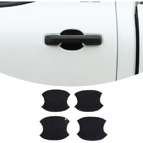 Car Exterior Door Handle Bowl Sticker Covers Fit Toyot@a Tundra/Sequoia 2022-2023 Car Exterior Door Bowl Protector Cover Door Bowl Handle Cup Trim Cover Sticker Scratches Protective Films Accessories