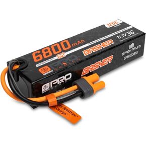 Spektrum 11.1V 6800mAh 3S 120C Smart G2 Pro Basher LiPo: IC5, SPMXB3S68