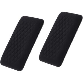 2pcs Car Armrest Cushion, Microfiber Leather Car Knee Pads, Car Knee Cushion Car Armrest Support, Removable Soft Leather Pad, Padded Arm, for Arm Foot Knee Pain Relief