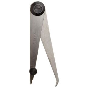 Mitutoyo 950-241 Hermaphrodite Dividers, Steel, 0"/0mm-4"/ 100mm Range