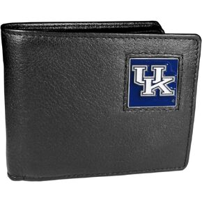 NCAA Siskiyou Sports Mens Kentucky Wildcats Leather Bi-fold Wallet One Size Black