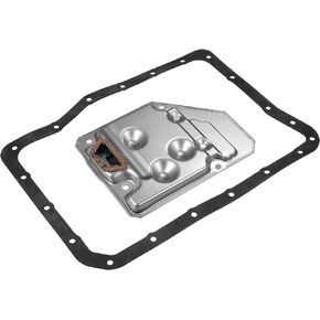 ACROPIX A440F A442F مجموعة مرشح ناقل الحركة الأوتوماتيكي CVT مجموعة حشية الزيت لتصفية الزيت مناسبة لتويوتا لاند كروزر 93-95 رقم 3533060010 - حزمة من 2