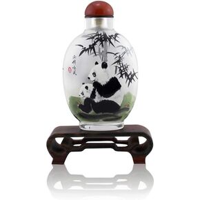 Semli Chinese Handpainted Bottle Decoration Creative Inside Painted Miniature Glass Bottle Perfume Bottle (Chinese Dragon)
