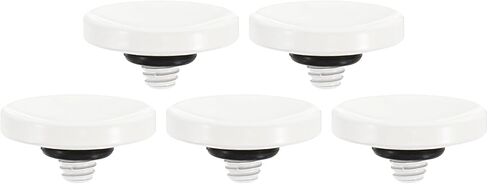 PATIKIL Camera Shutter Button, 5 Pack Soft Shutter Release Button Pure Copper Camera Button Concave Suitable for Nikon for Fujifilm for Leica DSLR/SLR Camera, Black in Saudi Arabia