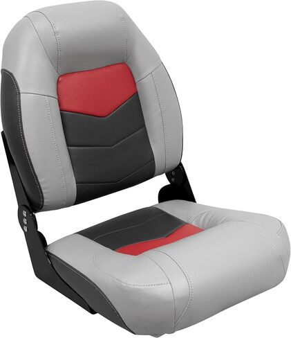 Wise 3304-1880 Pro-Angler Folding Boat Seat, Marble Grey/Astro Blueberry Charcoal in Saudi Arabia
