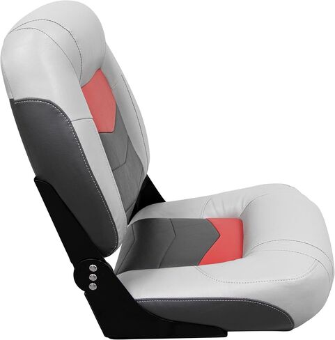 Wise 3304-1880 Pro-Angler Folding Boat Seat, Marble Grey/Astro Blueberry Charcoal in Saudi Arabia