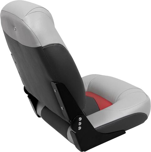 Wise 3304-1880 Pro-Angler Folding Boat Seat, Marble Grey/Astro Blueberry Charcoal in Saudi Arabia