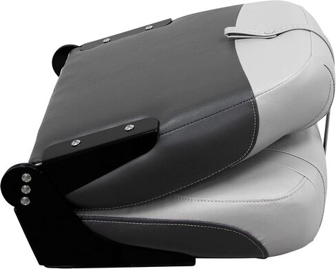 Wise 3304-1880 Pro-Angler Folding Boat Seat, Marble Grey/Astro Blueberry Charcoal in Saudi Arabia