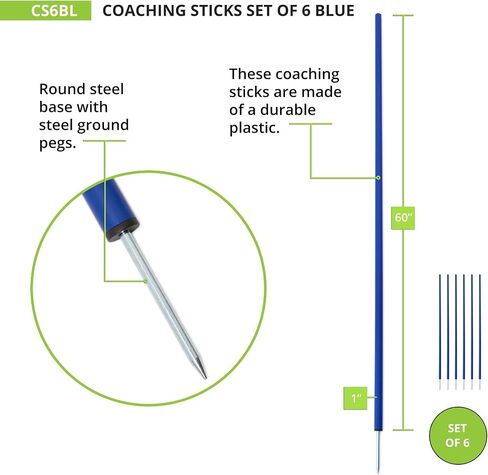 Champion Sports Coaching Sticks in Kuwait