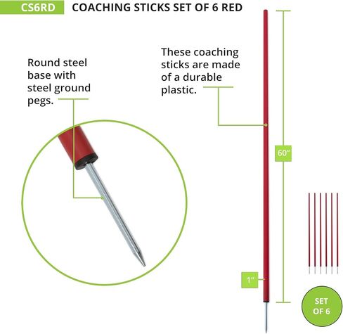 Champion Sports Coaching Sticks in Kuwait