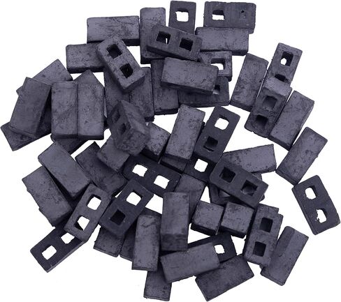 140pcs Miniature Bricks Blocks 80pcs Red Mini Wall Bricks 1 16 Scale 60pcs Mini Cinder Blocks 1 12 Scale Fake Bricks for Dollhouse Garden Lawn Landscape Craft Accessories in Saudi Arabia