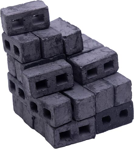 140 قطعة من مكعبات الطوب المصغرة 80 قطعة من الطوب الجداري الأحمر الصغير بمقياس 1 16 60 قطعة من مكعبات البناء الصغيرة بمقياس 1 12 من الطوب المزيف لبيت الدمى والحديقة والمناظر الطبيعية والإكسسوارات الحرفية in Kuwait