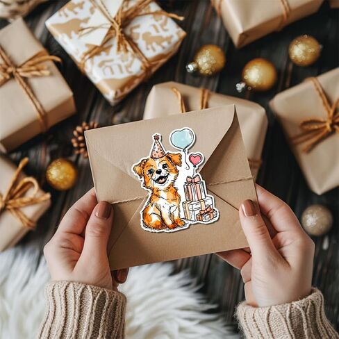 GLOBLELAND Dogs Clear Stamps Birthday Dogs Silicone Clear Stamp Seals Cartoon Gift Dog Transparent Stamps for DIY Scrapbooking Cards Making Photo Album Journal Home Decoration 5.91x5.91 inch in Saudi Arabia