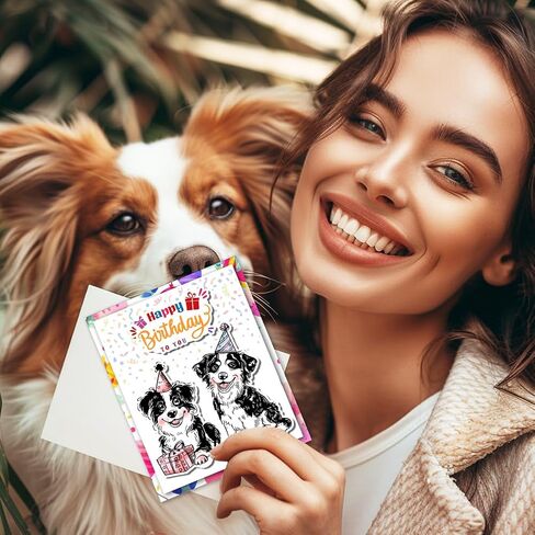 GLOBLELAND Dogs Clear Stamps Birthday Dogs Silicone Clear Stamp Seals Cartoon Gift Dog Transparent Stamps for DIY Scrapbooking Cards Making Photo Album Journal Home Decoration 5.91x5.91 inch in Saudi Arabia
