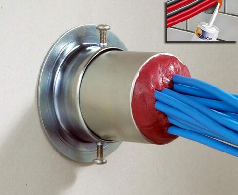 CP310 مادة السد الأكريليك المنتفخة المقاومة للحريق - 10.5 أونصة سائلة - أبيض (4 عبوات) in Kuwait