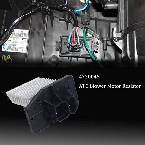 4720046 4P1721 Blower Motor Resistor ATC Control Module Replacement for Jeep Grand Cherokee 1993-1996 Part# RU-759 16173860 53-69657 GELUOXI in Saudi Arabia