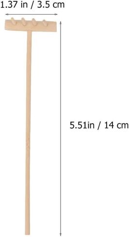 8Pcs Mini Zen Sand Rakes Garden Sandbox Tools Kits Japanese Desktop Meditation Sand Box Accessories Fathers Gift Mans Gifts in Saudi Arabia
