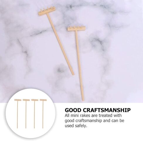 8Pcs Mini Zen Sand Rakes Garden Sandbox Tools Kits Japanese Desktop Meditation Sand Box Accessories Fathers Gift Mans Gifts in Saudi Arabia