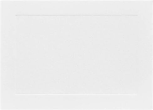 JAM Paper® Flat Notecards - 5 1/8" x 7" - White - 100/pack in Saudi Arabia