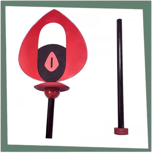 Alastor Prop Glasses Eyeglasses Chain Anime Alastor Cosplay Weapon Cane Costume in Kuwait