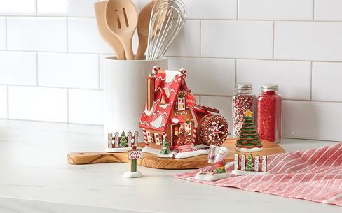 Department 56 North Pole Village Sprinkle Cookie Mill Animated Lit Building, 5.94 Inch, Multicolor in Saudi Arabia