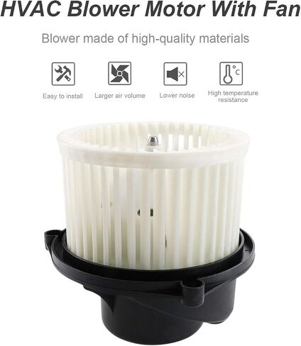 Heater Blower Motor with Fan for Chevy Cavalier/Malibu/Pontiac Sunfire/Grand Am/Oldsmobile Alero Replaces for 700075 52498951 in Saudi Arabia