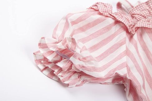 Mud Kingdom Big Girls Cold Shoulder Top Striped Cotton T-Shirt Casual Summer Holiday in Kuwait