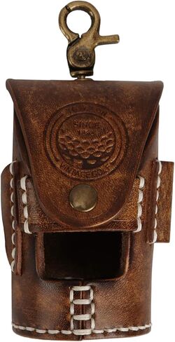 حامل كرة الجولف الجلدي العتيق من توربون، حامل أدوات ديفت in Kuwait