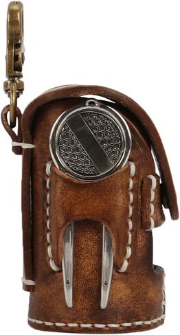 حامل كرة الجولف الجلدي العتيق من توربون، حامل أدوات ديفت in Kuwait