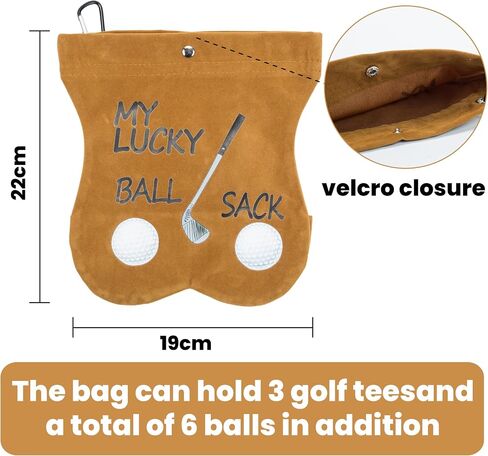 Golf Storage Bag Portable Golf Club Storage Bag Golf Accessories Funny Golf Ball Pouch Ball Sack Gift for Golf Lovers Golf Ball Bag Sports Accessory in Saudi Arabia
