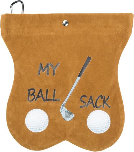 Golf Storage Bag Portable Golf Club Storage Bag Golf Accessories Funny Golf Ball Pouch Ball Sack Gift for Golf Lovers Golf Ball Bag Sports Accessory in Saudi Arabia