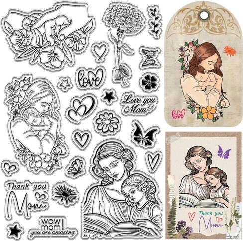 CRASPIRE 2 Sheets A-Z Letter 0-9 Number Clear Rubber Stamps Alphabet Vintage Reusable Transparent Silicone Stamp Seals for Journaling Card Making Scrapbooking Photo Album Decorative DIY in Saudi Arabia