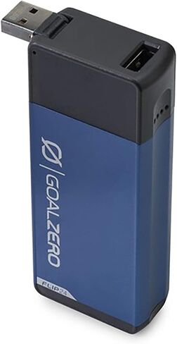 Goal Zero Flip 24 Portable Phone Charger, USB Battery Bank for Travel and Emergency Use - Black in Saudi Arabia