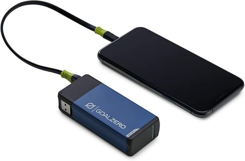 Goal Zero Flip 24 Portable Phone Charger, USB Battery Bank for Travel and Emergency Use - Black in Saudi Arabia