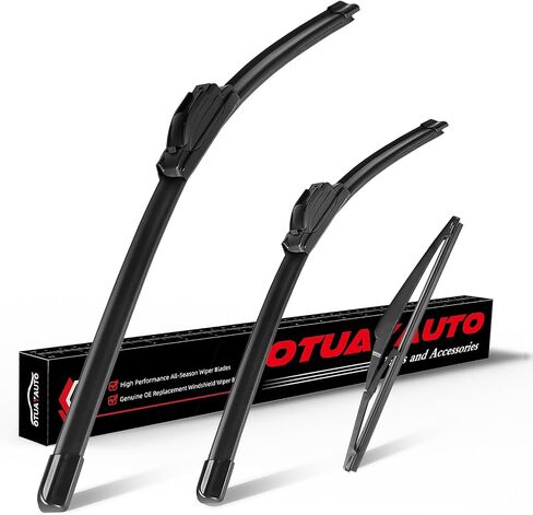 OTUAYAUTO 24"+18" Front Windshield Wiper Blades - Replacement for Kia Sportage 2011-2018 Window Wipers - J Hook Premium All Weather - Original Factory Quality (Pack of 2) in Saudi Arabia