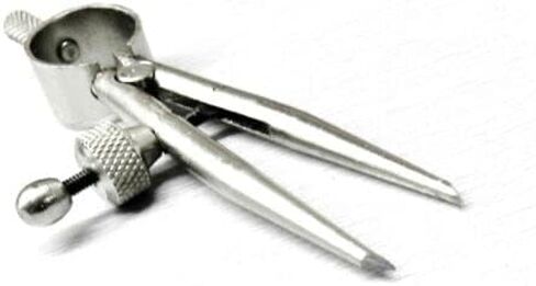 3-3/8" Mini Spring Divider Round Leg Compass Layout Compass Tool Jewelry Hobby Pegasus in Saudi Arabia