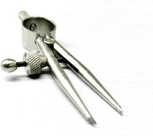 3-3/8" Mini Spring Divider Round Leg Compass Layout Compass Tool Jewelry Hobby Pegasus in Saudi Arabia