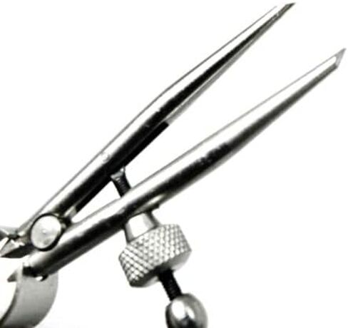 3-3/8" Mini Spring Divider Round Leg Compass Layout Compass Tool Jewelry Hobby Pegasus in Saudi Arabia