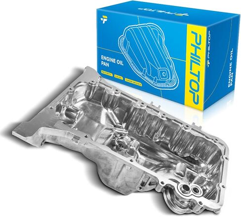 PHILTOP 264-382 Engine Oil Pan, Fits Honda Civic 2006 2007 2008 2009 2010 2011 L4 1.8L, Gasket not included in Kuwait