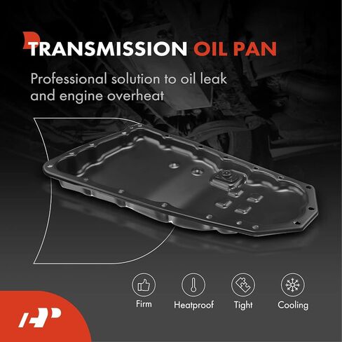 A-Premium Transmission Oil Pan with Drain Plug & Gasket Compatible with Nissan NV200 2013-2014 2.0L, Rogue 2008-2013 2.5L, Rogue Select 2014-2015 2.5L, Sentra 2007-2012 2.0L 2.5L, Replaces 313901XF00 in Saudi Arabia