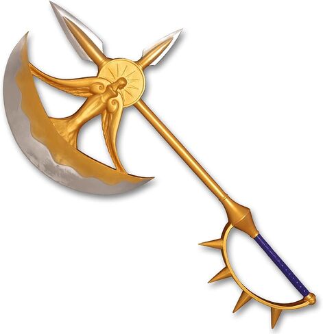 Axe of Escanor,The Seven Deadly Sins Role-Playing Props,1:1 Replica,Two Materials Available,Used for Cosplay Display and Gift in Saudi Arabia