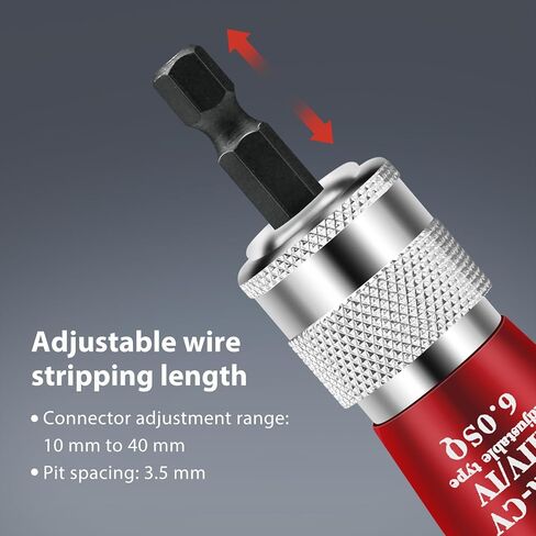 Wire Stripping and Twisting Tool, Wire Stripping Tool For Drill Wire Nut Twister Fast Electrical Wire Twister, Portability Wire Stripper Tool For Drill Power Drill Wire Stripper. in Saudi Arabia